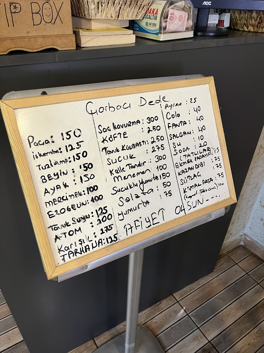 Menu Çorbaci Dede-6